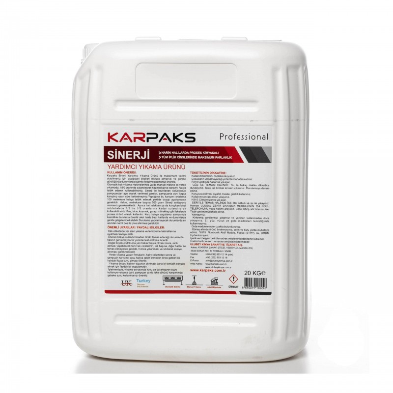 SINERJI PRODUIT DE LAVAGE AUXILIAIRE 